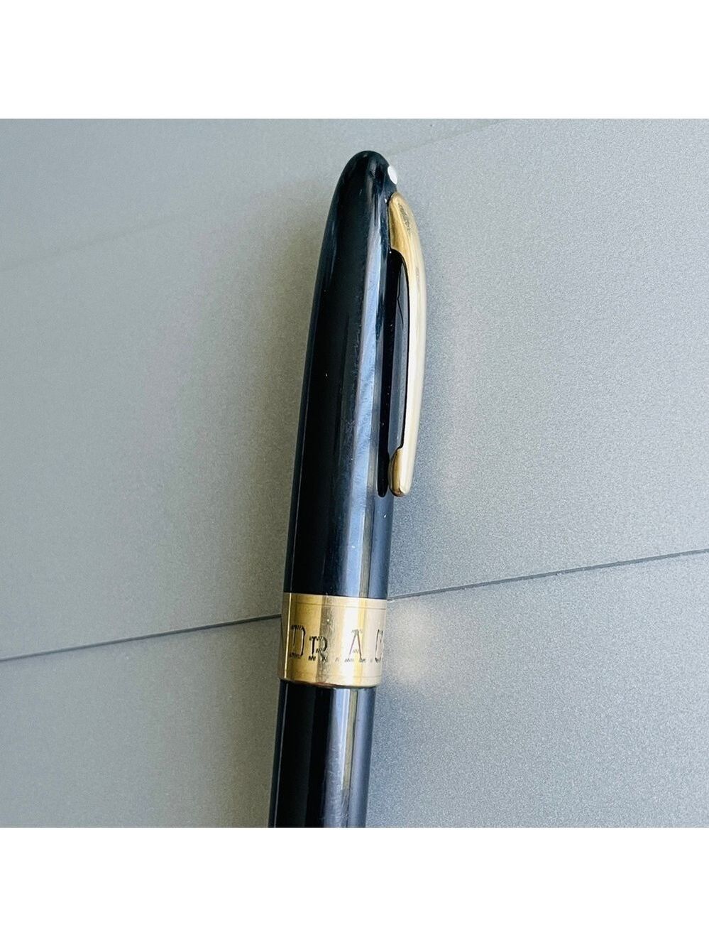 Vintage Sheaffer 14k Gold Valiant Touchdown Fountain Pen Autograph Perso… - Picture 9 of 13